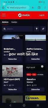 how to get mods on gorebox