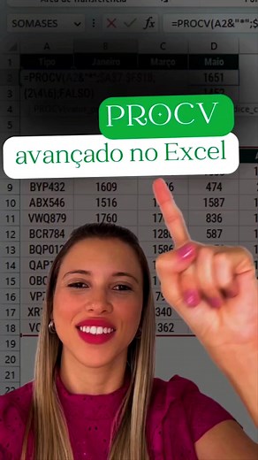 34K views · 816 reactions | PROCV avançado no Excel #procv #excel #planejamento #administração #administrador #aprenderexcel #informatica #planilhas #excelbr | Professora Aline Elias | Facebook