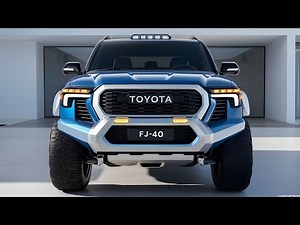 2026 Toyota Land Cruiser FJ-40 Pickup Truck – Legendary Off-Road Icon Returns