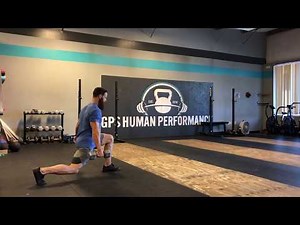Single Arm DB Walking Lunges | GPS Human Performance