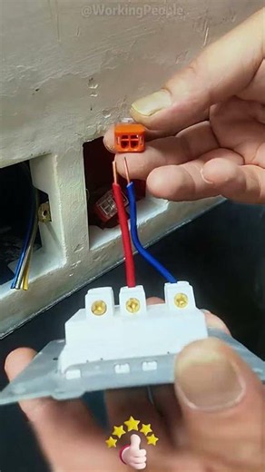 Socket Wiring Skills in Pre-embedded Boxes 💡🔌🛠️✨