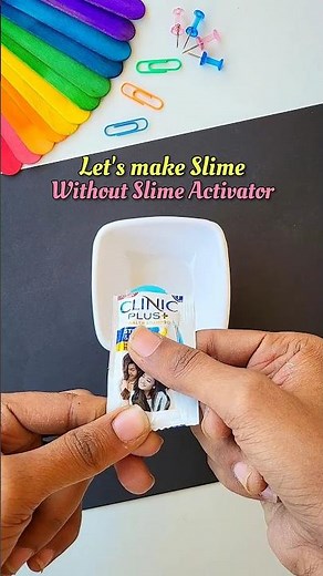 how to make slime without slime activator | shampoo slime making