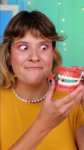 Incrível! Como Transformar Seu Dente Quebrado em Um Sorriso Radiante em 5 Segundos! 😁✨ #shorts