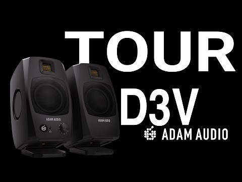 Unleash Precision Sound with ADAM Audio D3V: The Ultimate Desktop Monitors