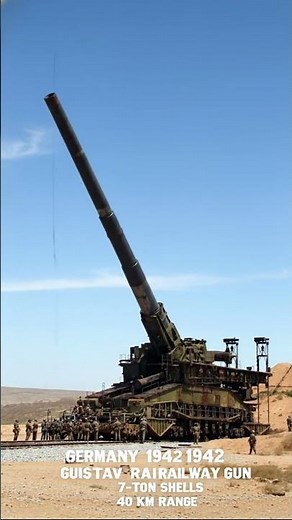 The German Gustav Gun — The Heaviest Artillery Ever Built WW2 Documentary Short