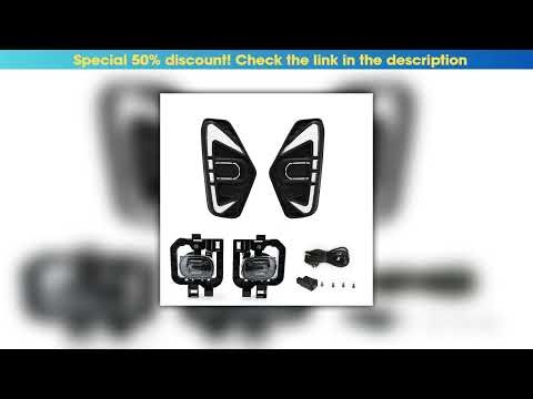 Review LED Fog Lamp DRL Daytime Running Light For Nissan Navara NP300 Frontier 2020 2021 2022 Drivi