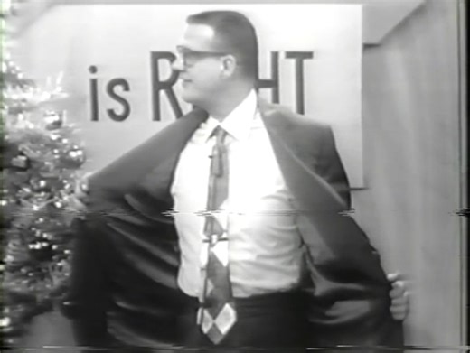 You're home all day. Might as well watch game shows. Here's "The Price is Right" from Christmas night, 1961. | The Bill Cullen Archive