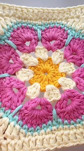 109K views · 2.1K reactions | Floral granny squares can really make a...