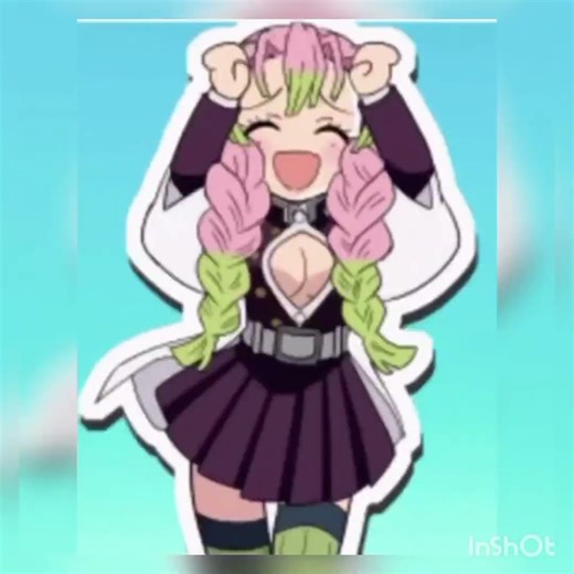@demon slayer character cute dance #@rockyourbody@#