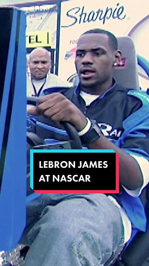 LeBron James NASCAR Visit at Bristol Motor Speedway