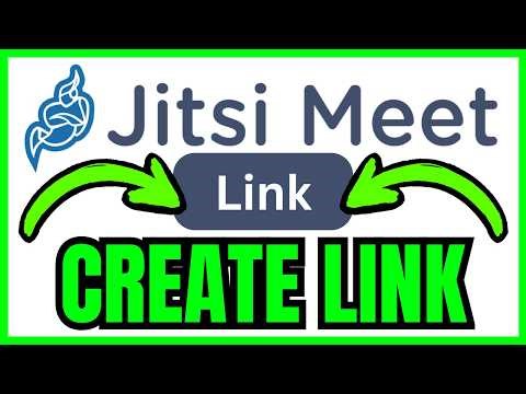 How To CREATE Jitsi Meet Link (QUICK & EASY) 2026