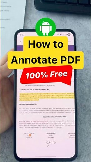 Best Way to Annotate PDFs on Android for Free #freeapp