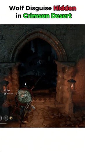 Wolf Disguise Hidden in Crimson Desert! #shorts #crimsondesertgameplay #gaming