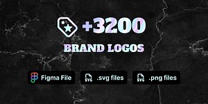 3000+ Black Brand Logos: Vector SVG Figma File (digital Download) - Etsy UK