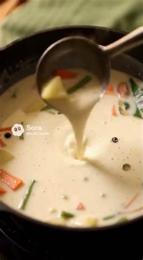 Appam with Vegetable Stew (Kerala)