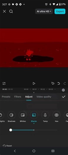 how to make the double red alert effect from GoAnimate on Capcut