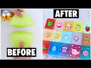 18 EXTREME SLIME PALETTE MAKEOVERS! *fixing my 2 year old slime*