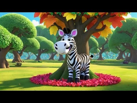 The Zebra Who Wrote Numbers | Nursery Rhyme Song for Kids