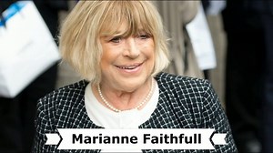 Heute ist der 76. Geburtstag der britischen Musikerin und Schauspielerin Marianne Faithfull (eigentlich Marian Evelyn Faithfull). Liebe Marianne, wir gratulieren Dir recht herzlich zum Geburtstag und wünschen Dir für Dein neues Lebensjahr alles Gute.