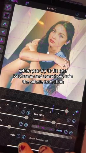 Video Star on Instagram: "Has this ever happened to you? 🥴 Remember you can nudge keyframes by long pressing the gray arrows in Multi-Layer‼️ Total lifesaver! 🙏🏻 #editor #edits #beinganeditor #lifeofaneditor #videostar"