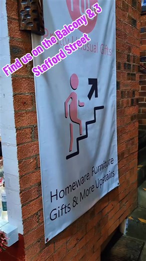 We are bursting with Xmas ideas for family and home. Find us on the balcony and 3 Stafford Street Tf10 7LU open Friday and Saturday 8am-4pm #family #xmas #foryou #giftideas #home | Pretty Unusual Gifts - PUG