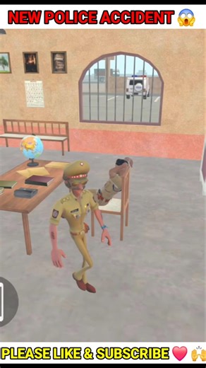 New police man accident 😱 #indiantheftauto #viral #trending #shorts #ytshorts