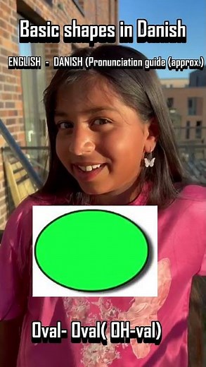 Shape Names in Danish (with How to Say Them)