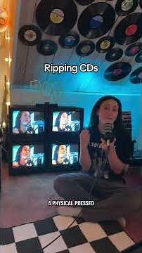 Burning CDs vs Ripping CDs #cds #cdcollection #physicalmedia