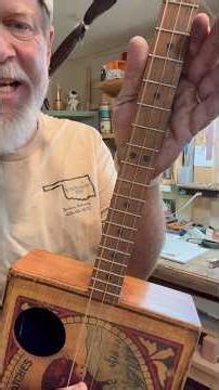 3 Minute 3 String #cigarboxguitar Lesson Using 3 Fingers