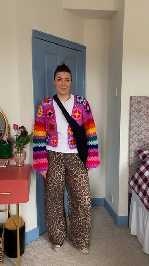 Can you believe I designed this cardigan 7 years ago! Made it in a new colour way for a fresh look 😍 | Realm designs