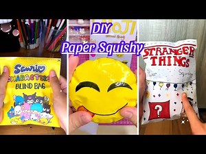 Surprise Blind Bag 🌈 Paper DIY 🔥 Paper Squishy Ideas Tiktok Compilation Part #453