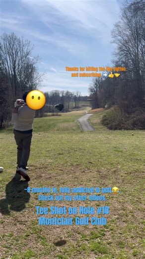 Tee Shot - Hole #18 at Montclair Golf Club #golf #golfing #golfswing #golfer #golfcourse #golfshorts