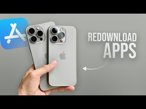 How to Redownload Apps on iPhone (tutorial)