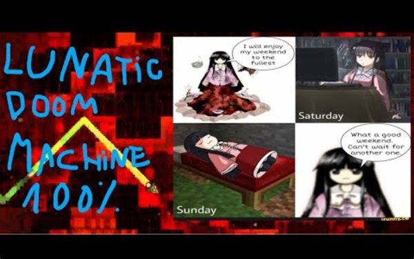 手机megahack bot测试 Lunatic Doom Machine 100% by replaybot