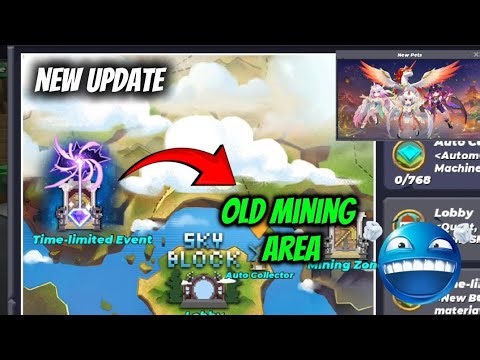 New Update in Skyblock | Blockman go 🤑