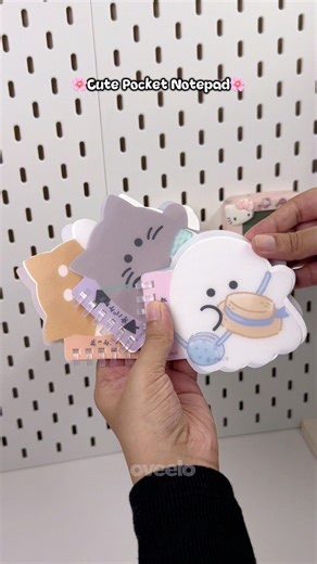 Cute pocket notepad #stationery #kawaii #asmr