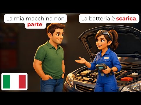 🇮🇹 Learn Italian in 22 Minutes: 50+ Auto Repair Phrases You Need (A1-A2)