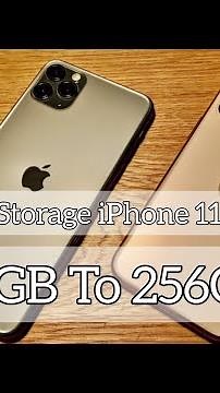 Upgrade iPhone 11 Pro Max Storage 64GB to 256GB