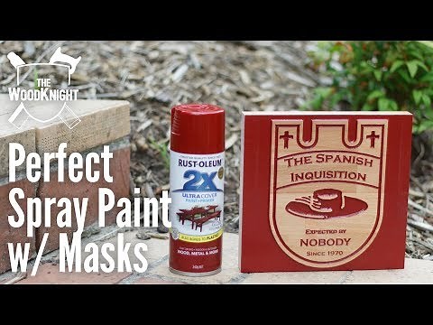 Perfect Spray Paint With Masks