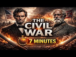Explaining the Civil War in 7 Minutes | Quick American History Lesson