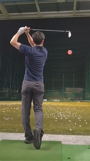 ダイナミックゴールド(S300)は安定感が違う ９ｉ #golf #ゴルフ #golfswing #ゴルフスイング #アイアン