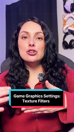 What does texture filtering in your game graphics setting mean anyway? Let’s talk about it #techgirl #pcgaming #techtips #pcgamingtips #pctips