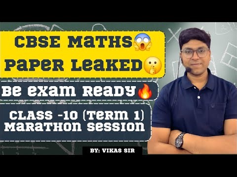 🔥 Class 10 Maths Complete Marathon | Full Syllabus in One Shot | Board Exam 2025 🔥