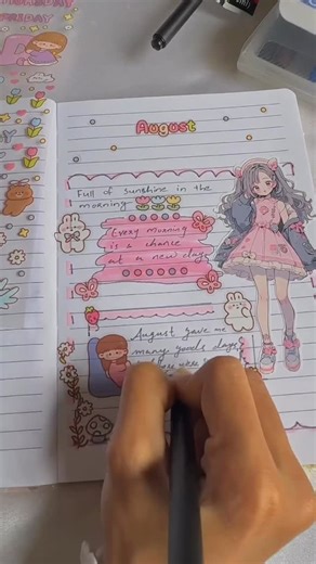 Majisha makes on Instagram: "Diy journal ideas 💕 #journal #easycraft #craft #craftideas #diycraft #viralpost #craftersgonnacraft #easycraft #simplecraft #craftlover #diyart #craftlove #easyjournalideas #diyjournal #diyjournals #diyjournalbook #cutejournal #cutestickers #viralreels #viralreel #trendingreel #aestheticjournal #sticker #stickerjournal"