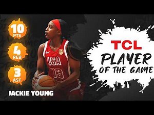 🇺🇸 Jackie Young (10 PTS) | TCL Player Of The Game | ITA v USA | FIBA Women's World Cup 2026