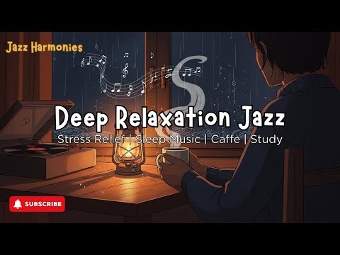 Mellow Night Jazz 🌙 | Peaceful Instrumental for Sleep, Focus & Cozy Ambience