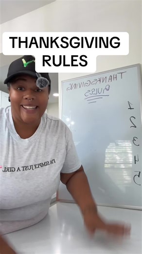 This year I’m running a strict Thanksgiving program. If you can’t follow the rules, forget the cookout — you’re not even making it to the driveway. 💀🍽️