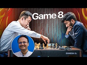 The bar went crazy in this one | Ding Liren vs Gukesh | Game 8 | FIDE World Championship 2024