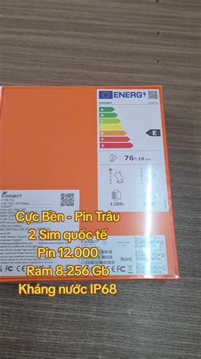 Call - Zalo : 0913467878 🤙 Địa chỉ : 113 Nguyễn Văn Cừ P2/Q5 GIÁ 5.790K - KHỦNG FOSSIBOT F106 PRO FULLBOX RAM 8 LÊN 16Gb BỘ NHỚ 256GB LÊN 2TB PIM 12.000 - KHÔNG SỢ HẾT PIN ĐI RỪNG - SÔNG - SUỐI MÔI TRƯỜNG KHẮC NGHIỆT BỀN NHẤT CỦA DÒNG NỒI ĐỒNG CỐI ĐÁ Máy Bao Đổi 15 ngày 1 đổi 1 Bảo Hành 30 Ngày Phần cứng Ship COD toàn quốc kiểm tra và thanh toán