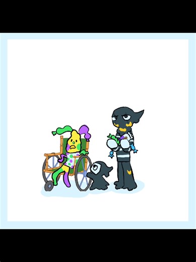 went searching through my files, found this gem and finally finished it #dandysworld #fyp #looey #yatta #blot